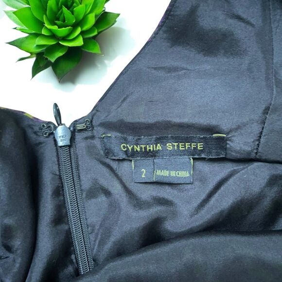 Cynthia Steffe Silk Cap Sleeve Dress - Picture 11 of 11